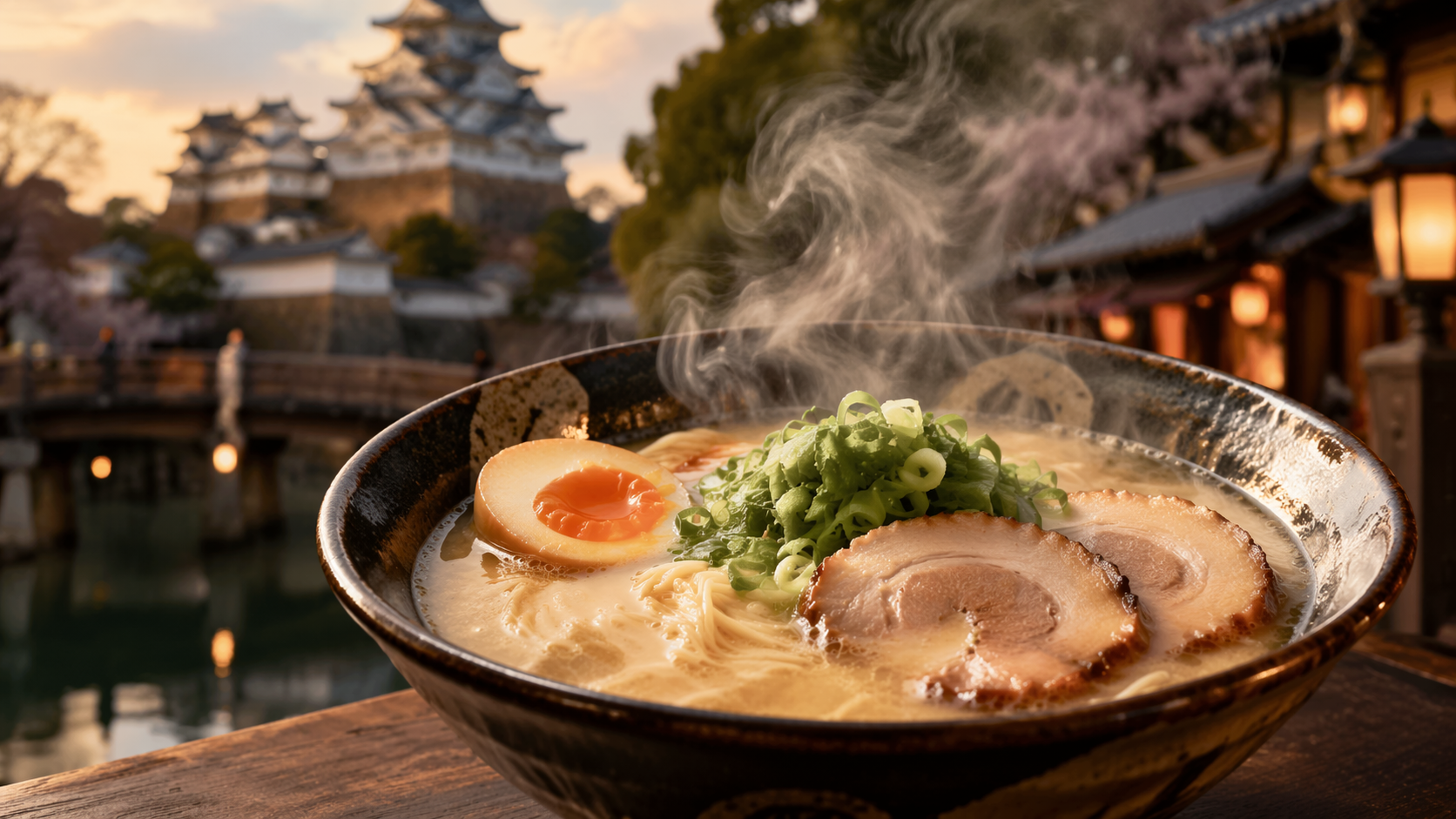 姫路の濃厚豚骨ラーメンのイメージ