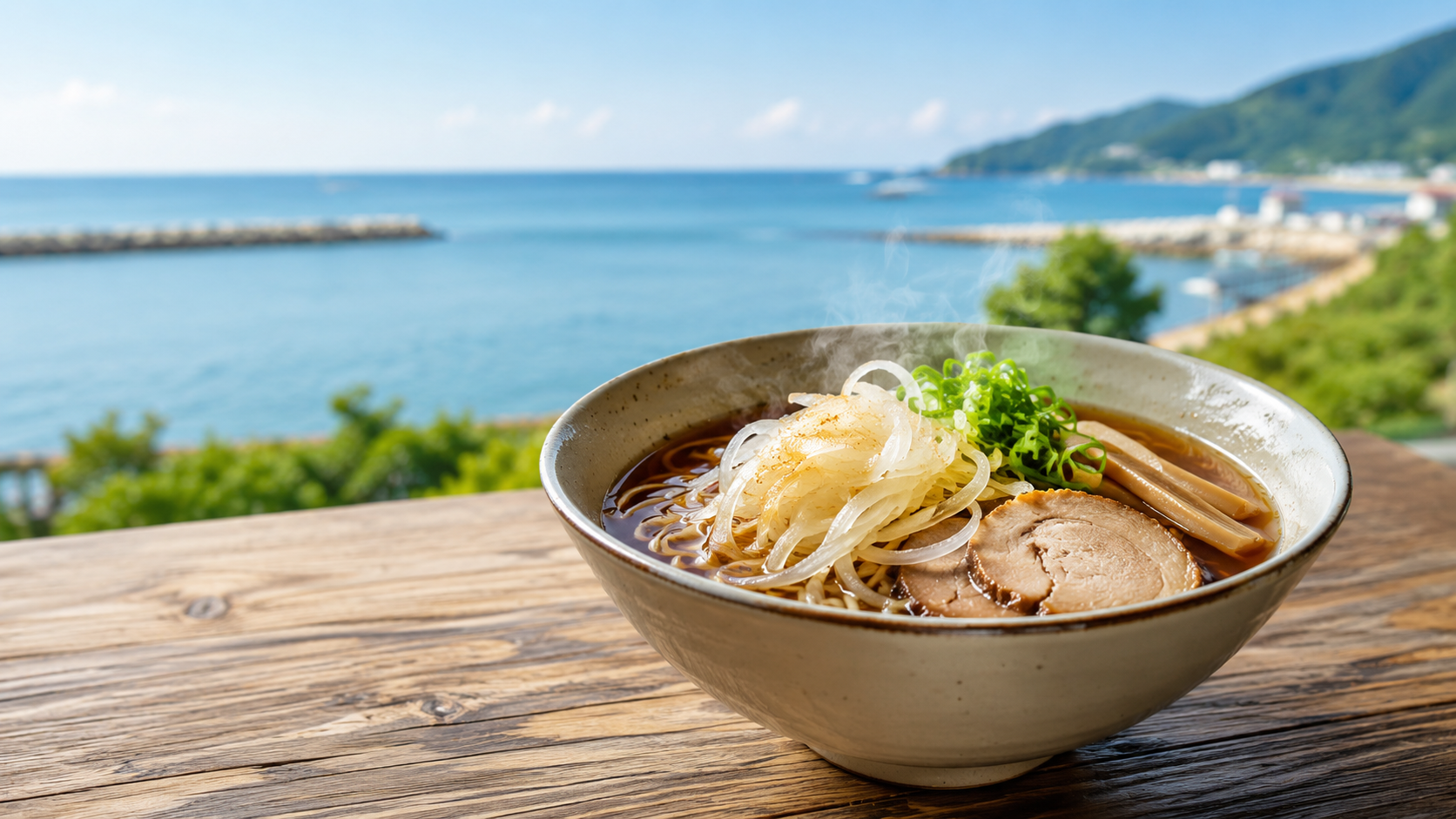 淡路市のラーメンを楽しむ観光ランチのイメージ